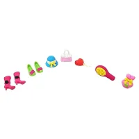 New Barbie Erasers for Kids (set of 7)-thumb1