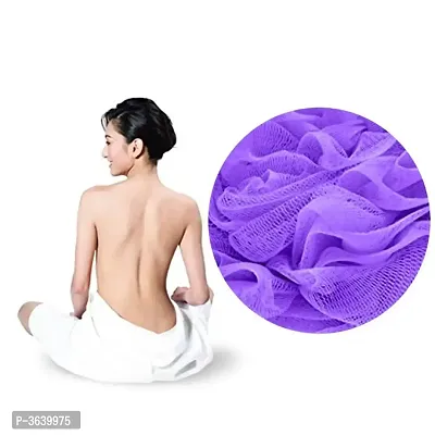 Body Bathing Brush For Cleaning Soft Sponge Loofah For Men And Women Pack Of 1(MULTI COLOR)-thumb2
