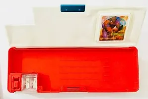SPIDERMAN CALCULATOR PENCIL BOX WITH DUAL SHARPENER FOR LITTLE KIDS HIGH QUALITY PENCIL BOX (MULTICOLOR) CARTOON Art Plastic Pencil Box  (Set of 1, Multicolor)-thumb3