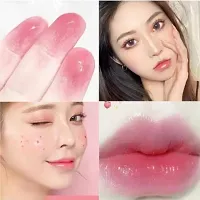 Girls Waterproof Moisturizing Crystal Flower Jelly Lipstick (8 g, Multicolor)-thumb1