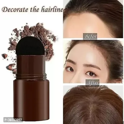 Dark brown Color Hairline Shadow Powder Stick Hair Powder Eyebrow Powder 20 g  (Dark brown)