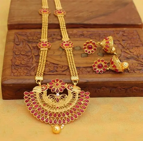 DESIGNER PLATED NECKLACE SET