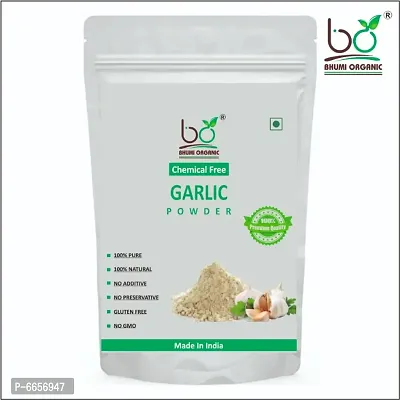 Bhumi Organic Natural Garlic Powder-500gm-thumb0
