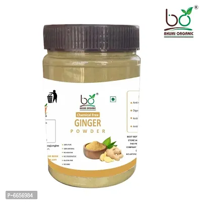 Bhumi Organic Natural Ginger Root Powder-500gm-thumb0
