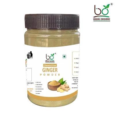 Bhumi Organic Natural Ginger Root Powder-500gm