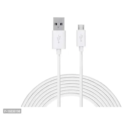 USB Type Micro Fast Charging 3.1 A Data Sync  Charging Cable 1 Meter Cable Compatible with All Mobile Ph-thumb0