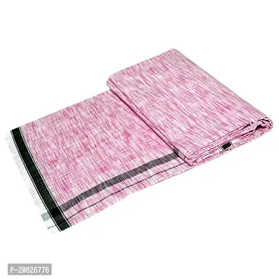 Khadi Lungi Pink -Pack of 1