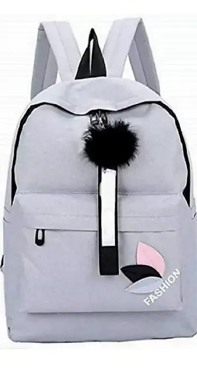 Diving Deep Classical Backpack for Women Nylon Child School Bag Special Use for Picnic (White)