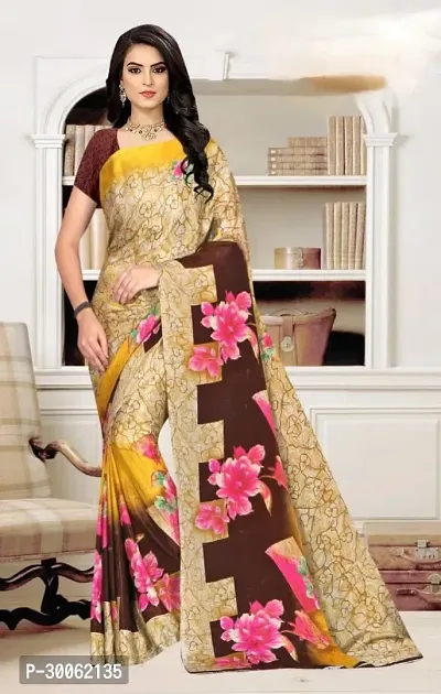 Printed Daily and Festive Wear Saree for Women