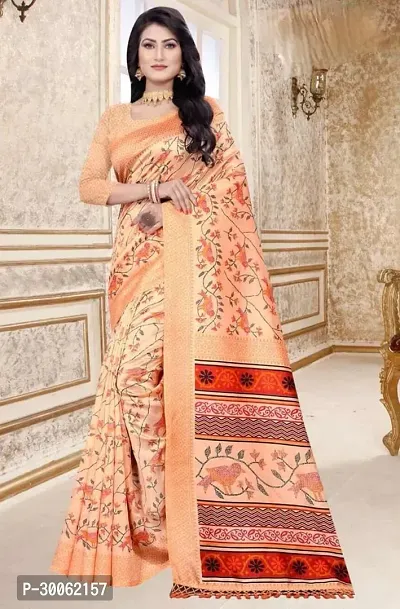 Printed Daily and Festive Wear Saree for Women-thumb0