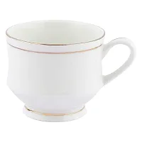 Useful China Tea Coffee Cup Set With Golden Line - Set Of 6-thumb1