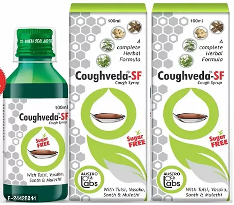 Austro Coughveda Sf Syrup 100Ml Pack Of 2