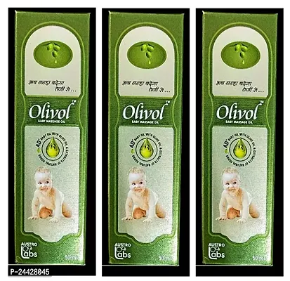 Austro Olivol 50 Ml Pack Of 3 Pure  Herbal