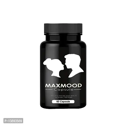 Maxmood Capsules helps cure and strengthen the nervous system and muscular systems and get or maintain an erection also useful in fatigue weakness and general debility.