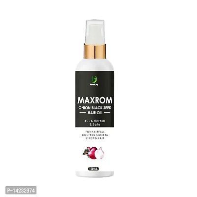 MAXROM ONION HAIR OIL FOR HAIR GROWTH  HAIR FALL CONTROL ndash; WITH BLACK SEED OIL EXTRACTS-thumb0