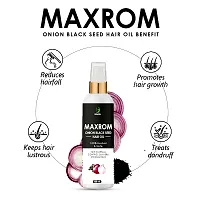 MAXROM ONION HAIR OIL FOR HAIR GROWTH  HAIR FALL CONTROL ndash; WITH BLACK SEED OIL EXTRACTS-thumb1