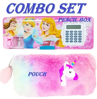 Girls Themed Best Pencil Box Pack Of 2
