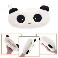 Doreamon Calculator Pencil Box And Animal Panda Fur Pouch Combo Set For Boys And Girls-thumb1