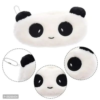 Doreamon Calculator Pencil Box And Animal Panda Fur Pouch Combo Set For Boys And Girls-thumb5
