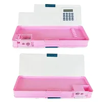 Unicorn And Princess Calculator Box Art Plastic Pencil Boxes  (Set of 2, Multicolor)-thumb3