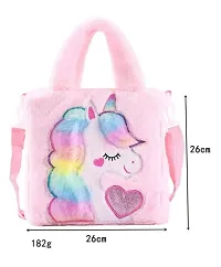 Unicorn bags for girls cute looking gifts - unicorn sling bags for girls Easy to carry/best birthday gifts for girls/unicorn school bag general Travel bag-thumb2