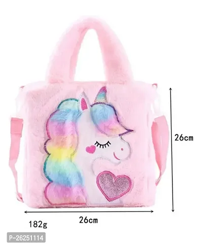 Unicorn bags for girls cute looking gifts - unicorn sling bags for girls Easy to carry/best birthday gifts for girls/unicorn school bag general Travel bag-thumb3