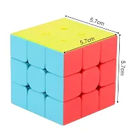 Stickerless Speed Cube for Kids  Adults Magic Speedy Stress Buster Brainstorming Puzzle Cube-thumb3