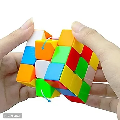 Stickerless Speed Cube for Kids  Adults Magic Speedy Stress Buster Brainstorming Puzzle Cube-thumb2