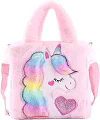 Unicorn Plush Handbag for Girls || Shoulder Bag-thumb2