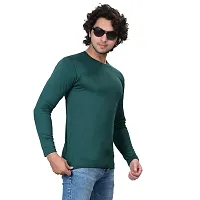 Stylish Fancy Polycotton Solid Round Neck T-Shirts For Men Pack Of 1-thumb1