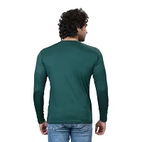 Stylish Fancy Polycotton Solid Round Neck T-Shirts For Men Pack Of 1-thumb2