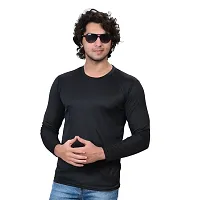 Stylish Fancy Polycotton Solid Round Neck T-Shirts For Men Pack Of 1-thumb4