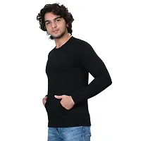 Classic Fleece Solid Sweatshirts for Men-thumb2