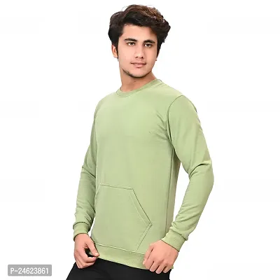 Classic Fleece Sweatshirt for Men-thumb3