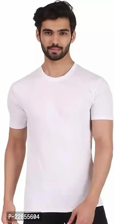 Stylish Polyester Tees For Men, Pack Of 1-thumb0