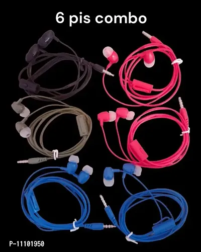 EARPHONE 6 PICS COMBO