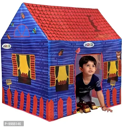 Jumbo Size Play theme tent house for Kids 10 Years Old Girls  Boys (Farm House, Jumbo Size) (red)