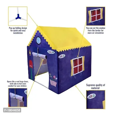 Jumbo Size Extremely Light Weight , Water Proof Kids Play Tent House for 10 Year Old Girls and Boys ( My House )-thumb2