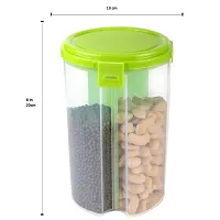 Plastic Storage Container for Kitchen 3 Section Air Tight Container Jar,Storage Containers,Masala Boxes,Pack of 1-thumb3