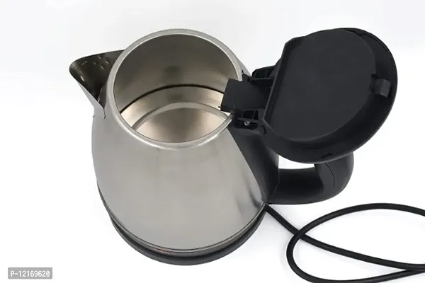 Electric Kettle 2L with Stainless Steel Body, Easy and Fast Boiling of Water for Instant Noodles, Soup, Tea etc.-thumb5