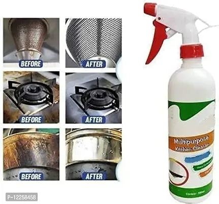 Kitchen Cleaner Spray Oil  Grease Stain Remover Stove  Chimney Cleaner Spray Non-Flammable Nontoxic Magic Degreaser Spray for Kitchen Gas Stove Cleaning Spray for Grill  Exhaust Fan-thumb5
