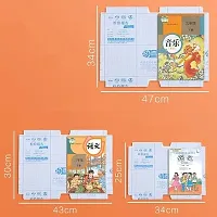 Transparent Paper Sticker Book Cover Film Clear Matte for Craft 30Pcs,Waterproof School Textbook Protective Case Cover Can Be Cut Self-adhesive Book cover Paper Sticker Book Film-thumb3