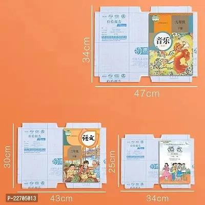 Transparent Paper Sticker Book Cover Film Clear Matte for Craft 30Pcs,Waterproof School Textbook Protective Case Cover Can Be Cut Self-adhesive Book cover Paper Sticker Book Film-thumb4