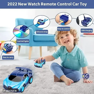 BLiSS HUES Mini Remote Control Car Watch Toys, Small Rc Watch Cars Toys,2.4  Ghz Cute Wrist Racing Car Watch for Kids, Gift for Boys Girls (Blue) :  Amazon.in: Toys & Games