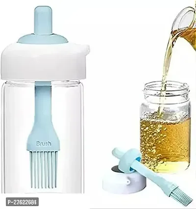 Glass Olive Oil Dispenser Bottle With Silicone Brush-thumb0