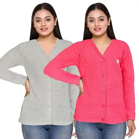 Cardigan Sweater combo of 2 For Women