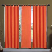 New Ladies Zone Cotton Door Curtain, 7 X 4 Ft, Red, Pack of 1-thumb3