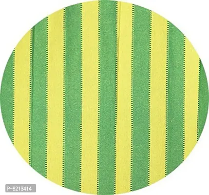 New Ladies Zone Striped Floor Cushion Pack of 1   (40 cm X 40 cm, 14 x 14 inch) 100% Cotton 1200 g Filling-thumb3