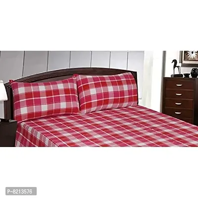 NewLadiesZone Single Bedsheet 250 TC Cotton , Bedsheet: 60 X 90 inches or 152 x 224 cm,-thumb3