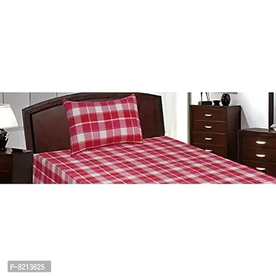 NewLadiesZone 250 TC Cotton Single Bedsheet with 1 Pillow Covers , Bedsheet: 60 X 90 inches or 152 x 224 cm, Pillow Cover: 17 x 27 inches or 43 x 68 cm-thumb3